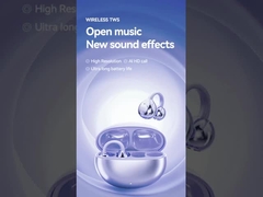 Освободите уши, почувствуйте звук ‒ открытые наушники, гармония музыки и осознание.