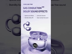 Прозрачные наушники, свободно передвигайтесь, музыка всегда!