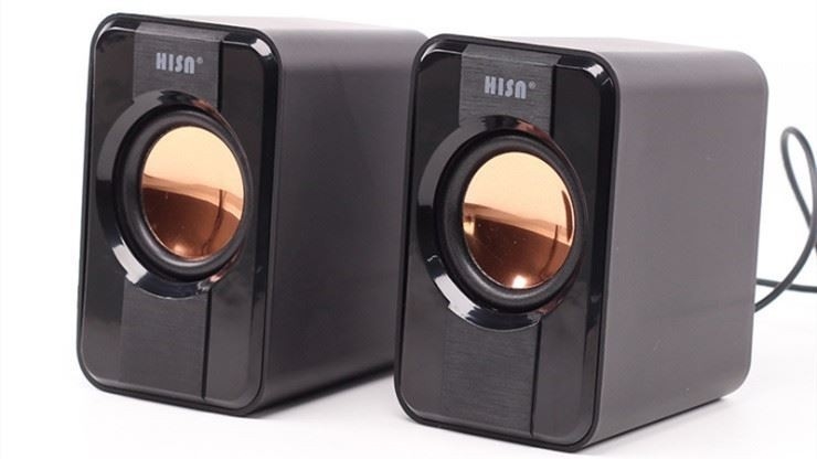 Винтажный проводной сабвуфер объемного звука Hifi 2.1 акустическая система 65 дБ