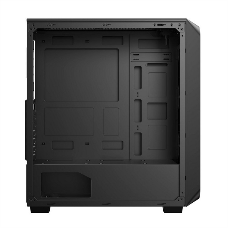 Игровой корпус для ПК ETEK Mid Tower PC Gaming ATX Компьютерный корпус поддерживает 6 фан ARGB, закаленный стеклянный боковой пандел.