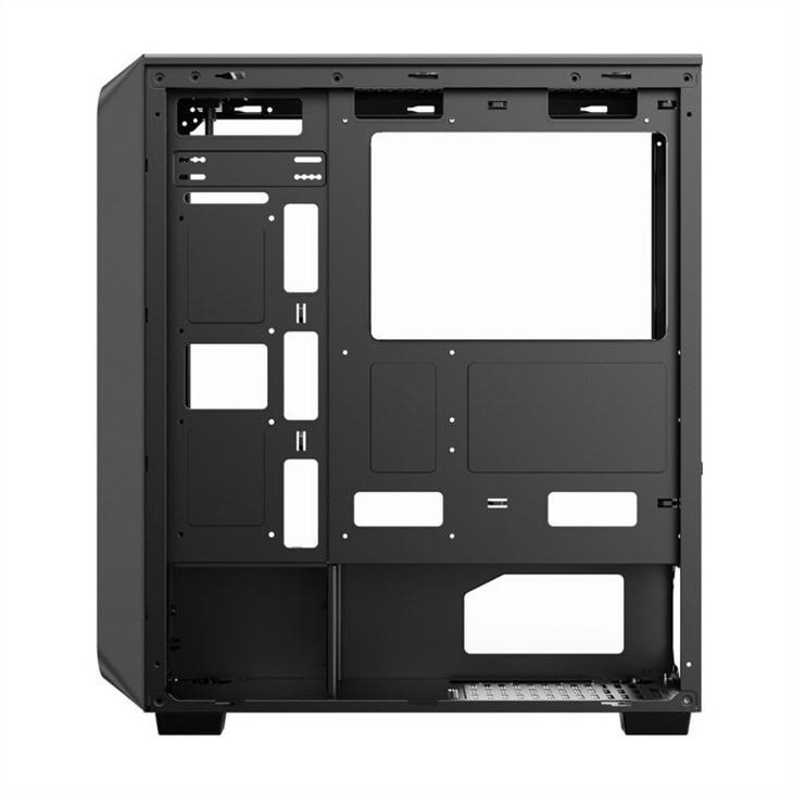 Игровой корпус для ПК ETEK Mid Tower PC Gaming ATX Компьютерный корпус поддерживает 6 фан ARGB, закаленный стеклянный боковой пандел.