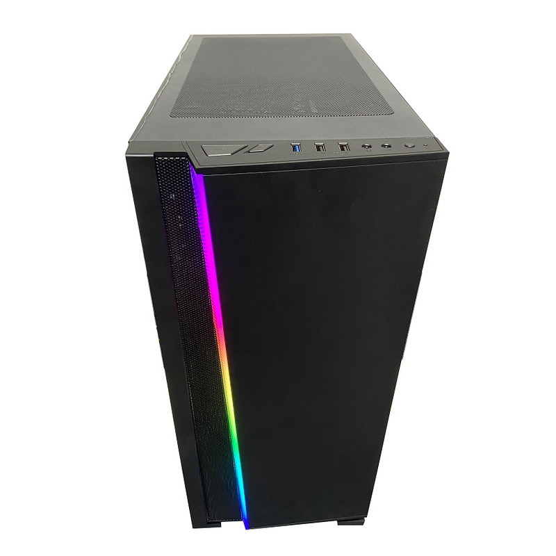 Радиатор случая 36cm ПК полной башни тоннеля времени RGB шкафа компьютера ITX ATX стеклянный
