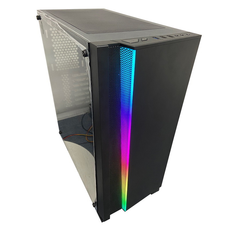 Радиатор случая 36cm ПК полной башни тоннеля времени RGB шкафа компьютера ITX ATX стеклянный