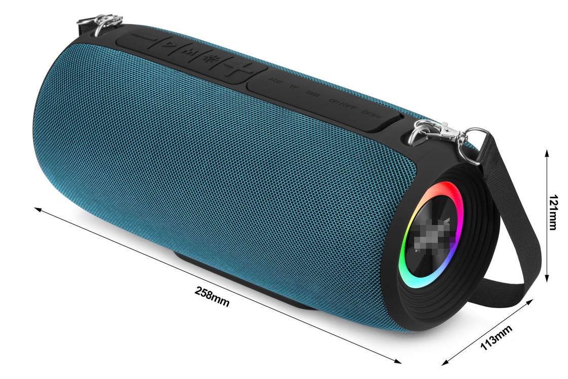 Портативный 10W Hi-Fi Bluetooth динамик, обеспечивающий мощный кристально чистый звук для телевизора Проектор сотовый телефон