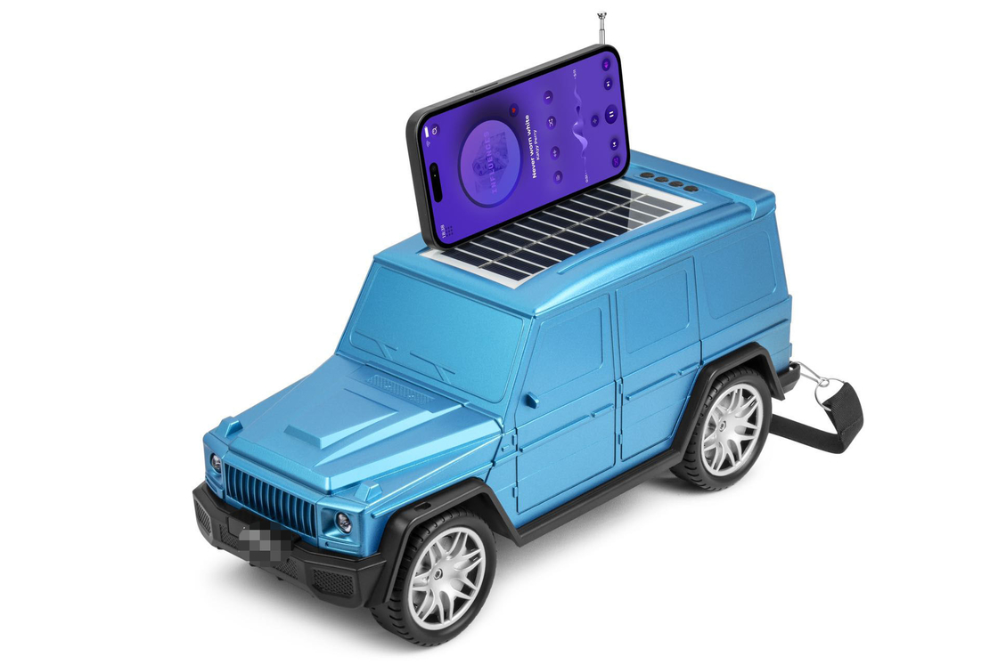 Классический автомобильный динамик Bluetooth сочетает в себе солнечный фонарик и радиофункции для домашнего путешествия на открытом воздухе