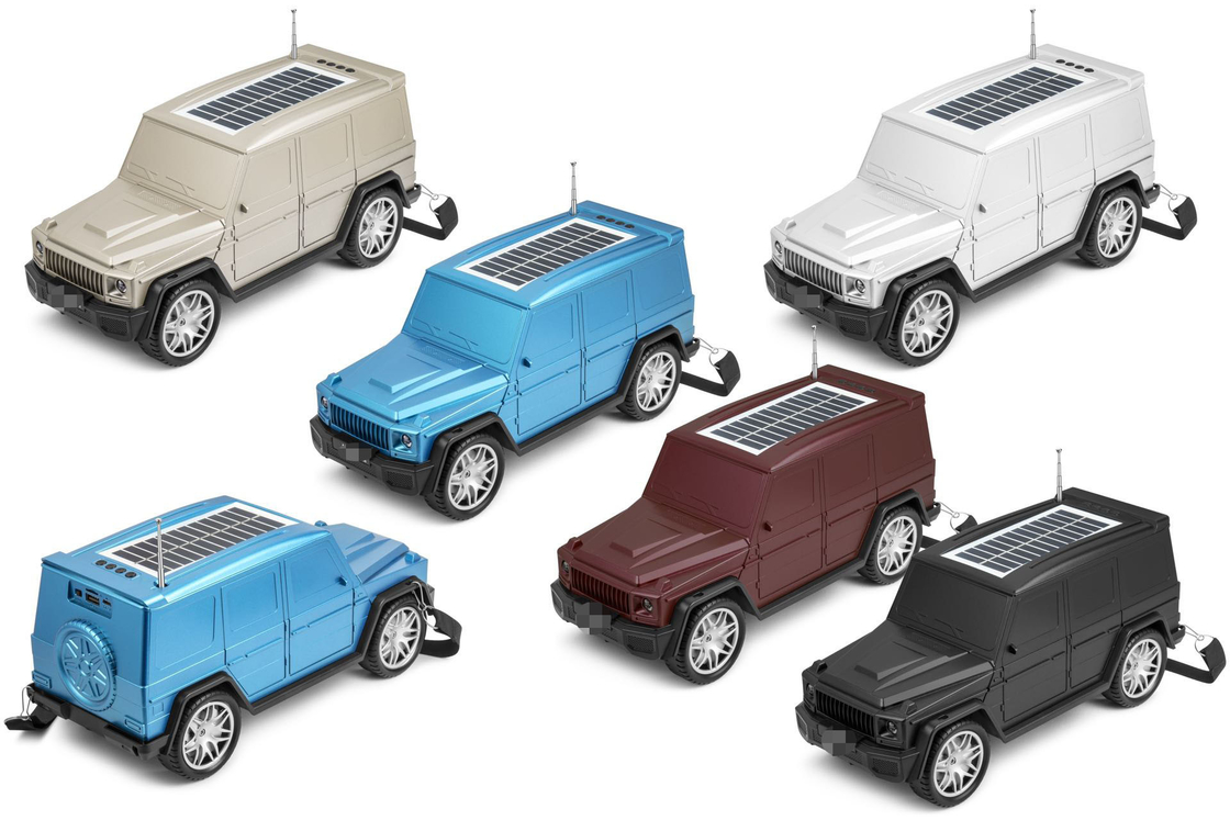 Классический автомобильный динамик Bluetooth сочетает в себе солнечный фонарик и радиофункции для домашнего путешествия на открытом воздухе