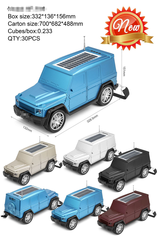 Классический автомобильный динамик Bluetooth сочетает в себе солнечный фонарик и радиофункции для домашнего путешествия на открытом воздухе