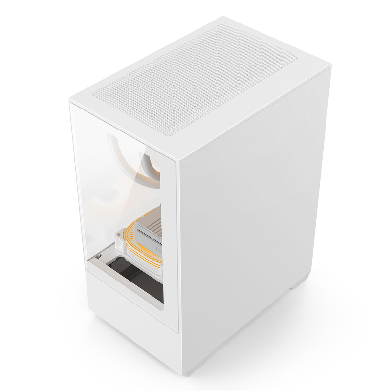 Micro-ATX ITX PC Gaming Case 1 HDD Bay 1 SSD Drive Bay Оба цвета черно-белые