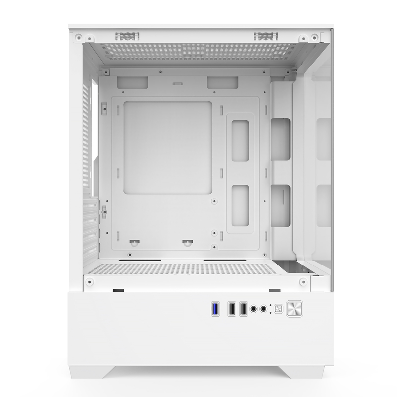 Micro-ATX ITX PC Gaming Case 1 HDD Bay 1 SSD Drive Bay Оба цвета черно-белые