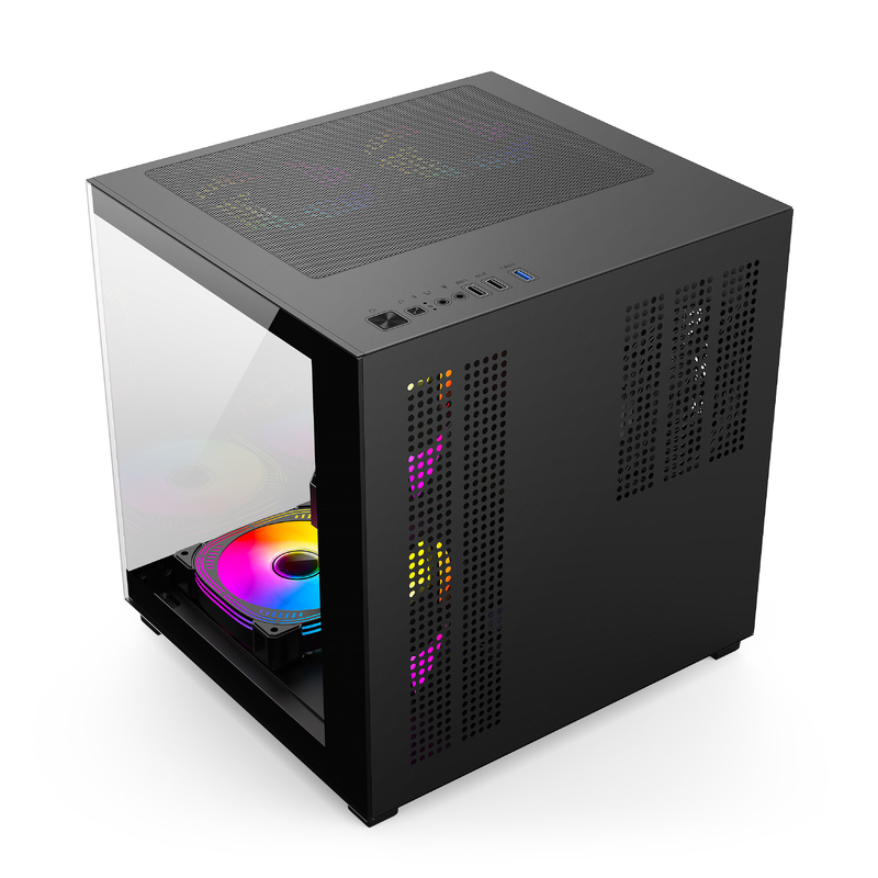 Micro-ATX/ITX PC Case Awesome Heat Dissipation поддерживает множество различных настройки оборудования для профессиональных геймеров