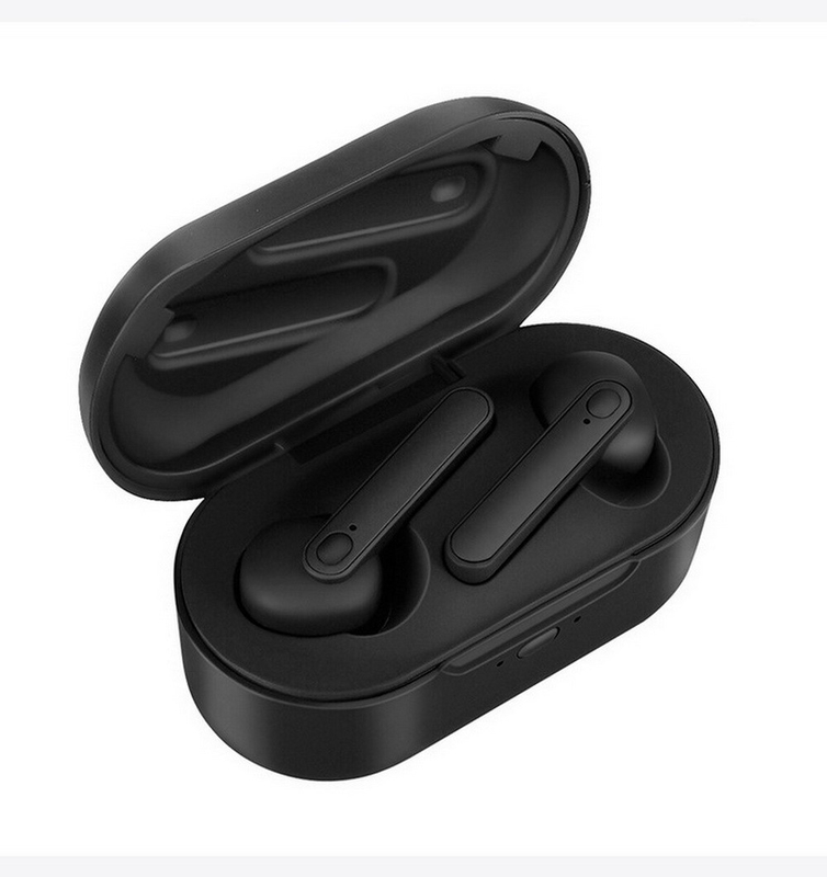 Беспроводные наушники ETEK, Bluetooth с микрофоном, дизайн полув ухе, снижение шума для четких звонков, глубокий бас, водонепроницаемый