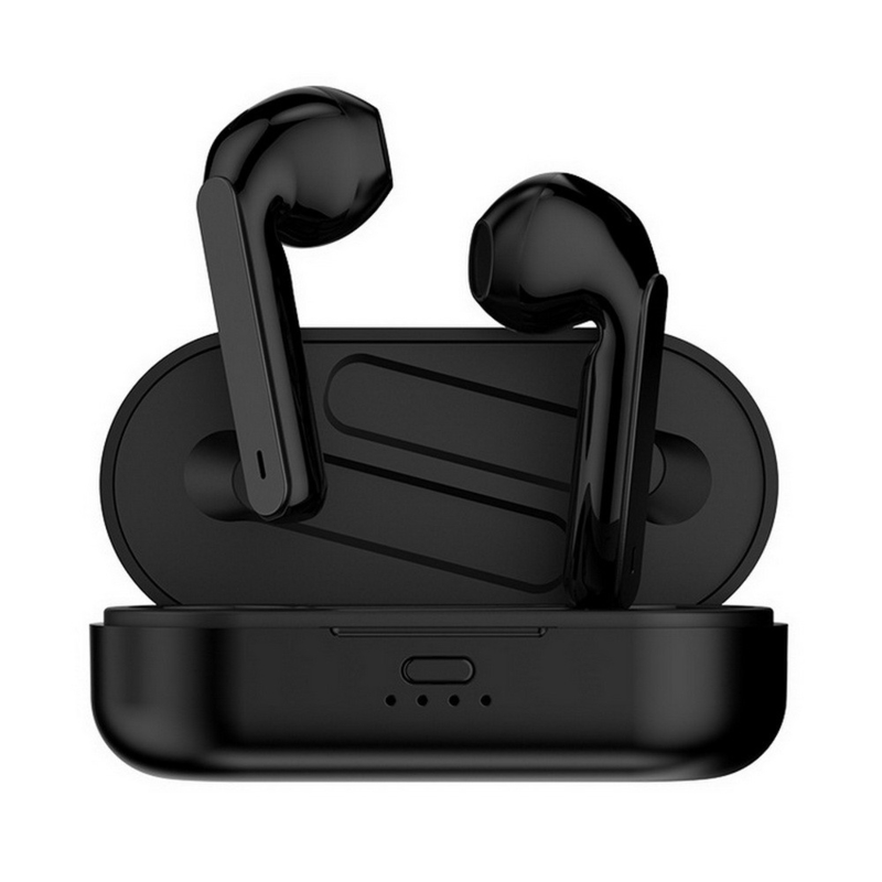 Беспроводные наушники ETEK, Bluetooth с микрофоном, дизайн полув ухе, снижение шума для четких звонков, глубокий бас, водонепроницаемый
