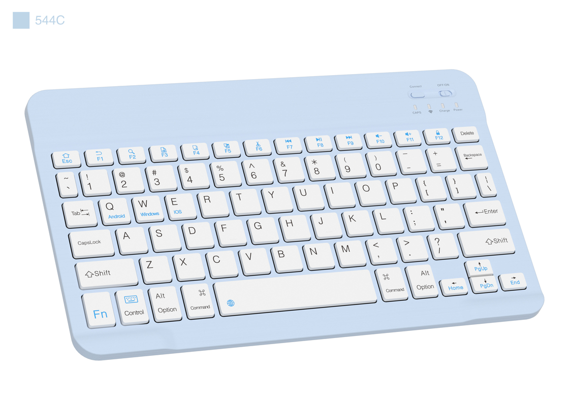 78-ключевая Ультратонкая беспроводная клавиатура Bluetooth совместимая с Windows IOS и Android для мобильных пользователей офиса