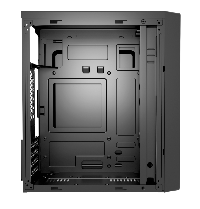 Компьютерный корпус для портативных игр, разработанный в формате MATX, обеспечивает достаточное пространство для установки и обновления программного обеспечения