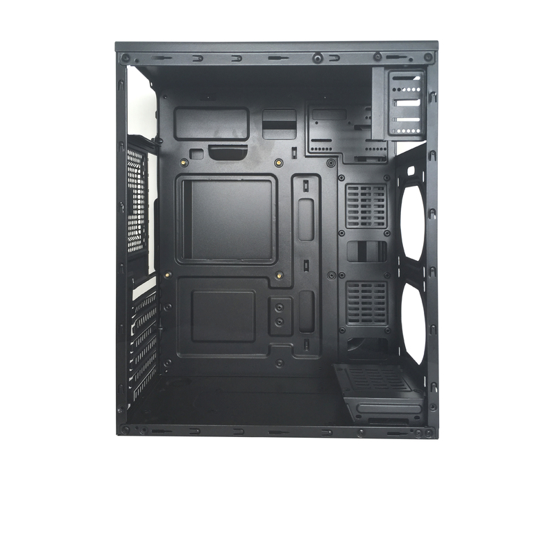 Компьютерный корпус поддерживает материнские платы ATX Micro ATX и ITX с 7 слотами для расширения поддерживает установку 1 HDD и 2 SSD