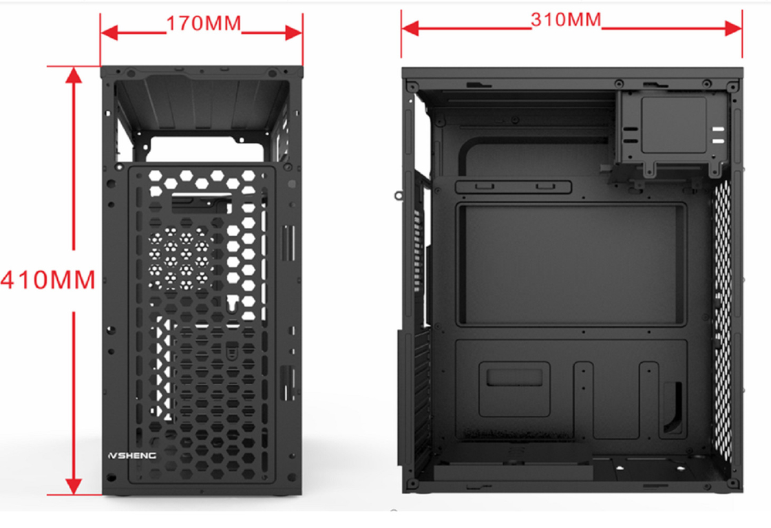 Компьютерный корпус поддерживает 7 слотов PCI 2 твердотельных дисков 3 SSDs 1 дисковый накопитель Функции 5 вентиляторные подъемники совместимы с ATX Micro ATX и Mini ATX материнские платы