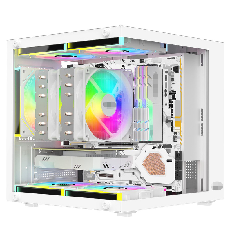 MATX/ITX PC Case поддерживает графические карты до 320 мм CPU-охладители до 165 мм 1 HDD 2 SSD 3 X 12CM Вентиляторы за деньги