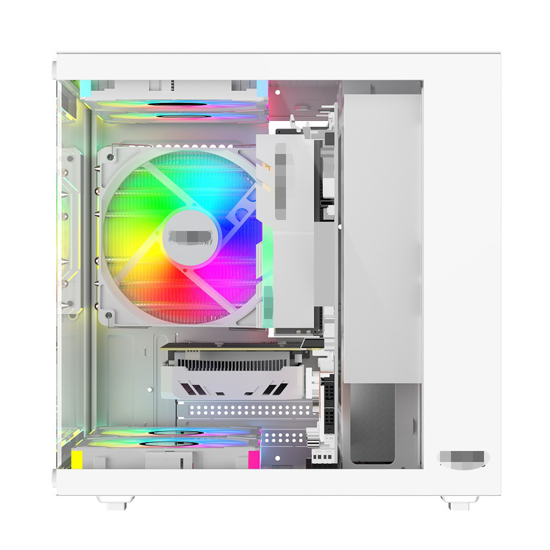 MATX/ITX PC Case поддерживает графические карты до 320 мм CPU-охладители до 165 мм 1 HDD 2 SSD 3 X 12CM Вентиляторы за деньги