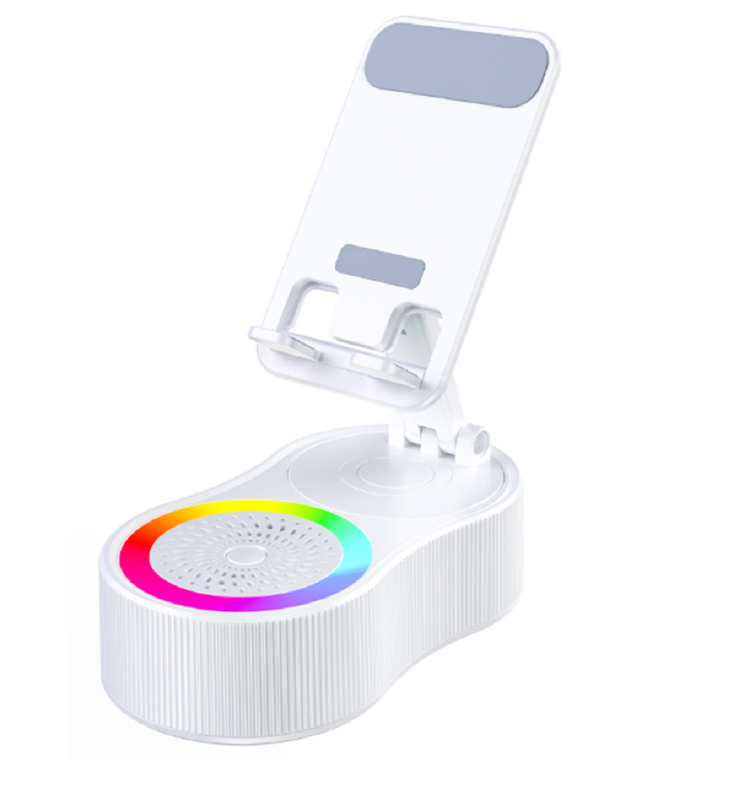 Интегрированный динамик Bluetooth 3000mAh Power Bank с USB-портом TWS сочетание RGB освещения портативный для любителей музыки
