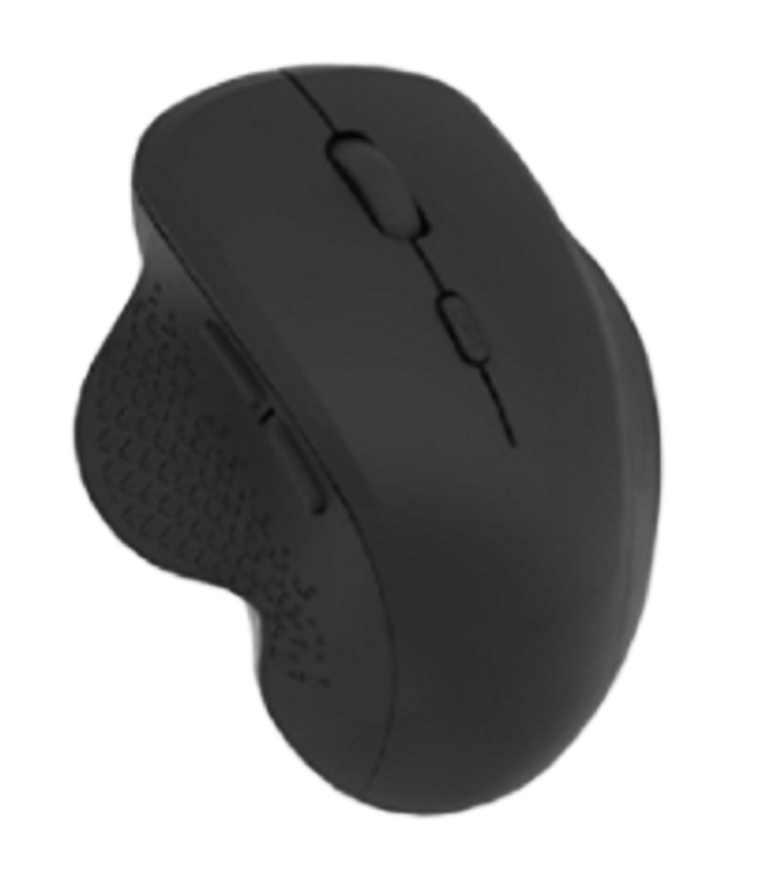 6D мышь с боковыми кнопками,2.4G, Bluetooth 5.2Эргономичный дизайн, до 1600 DPI, без шума для офисных работников, дизайнеров, геймеров