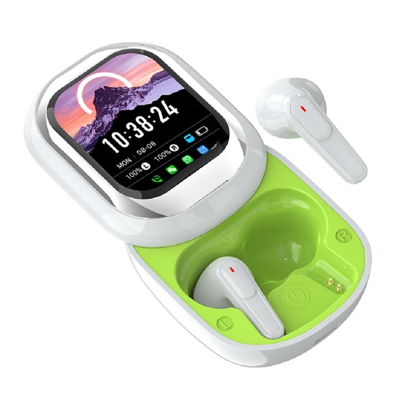 Bluetooth V5.4 Сенсорные элементы управления 1 час зарядки 3,5 часа времени разговора IP4 водонепроницаемость Поддерживает WhatsApp Facebook уведомления