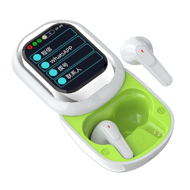 Bluetooth V5.4 Сенсорные элементы управления 1 час зарядки 3,5 часа времени разговора IP4 водонепроницаемость Поддерживает WhatsApp Facebook уведомления