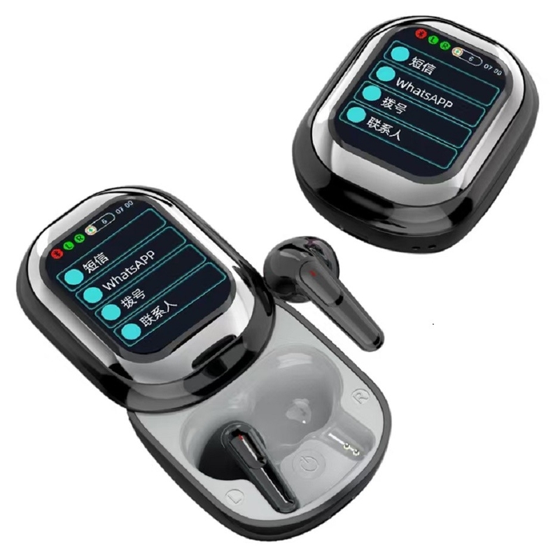 Bluetooth V5.4 Сенсорные элементы управления 1 час зарядки 3,5 часа времени разговора IP4 водонепроницаемость Поддерживает WhatsApp Facebook уведомления