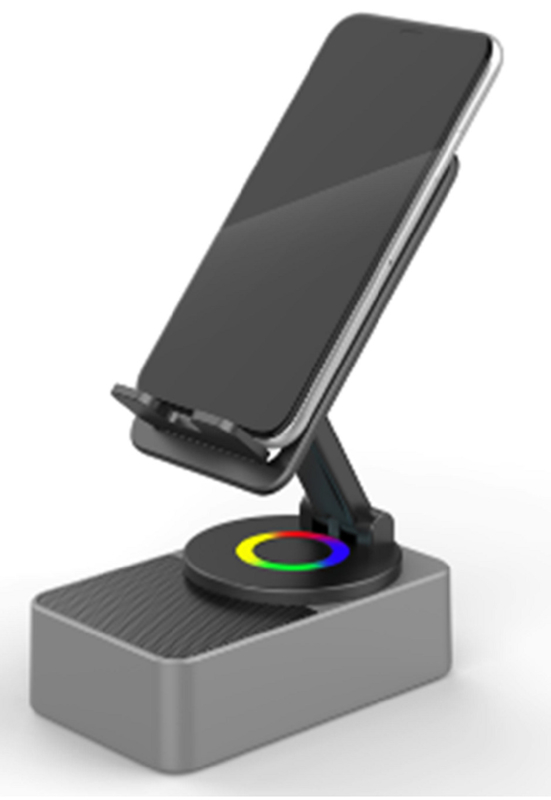 Bluetooth 5.3 5W Выходная мощность Красочное светодиодное освещение и функция TWS Поддержка Bluetooth USB воспроизведение и TWS соединение
