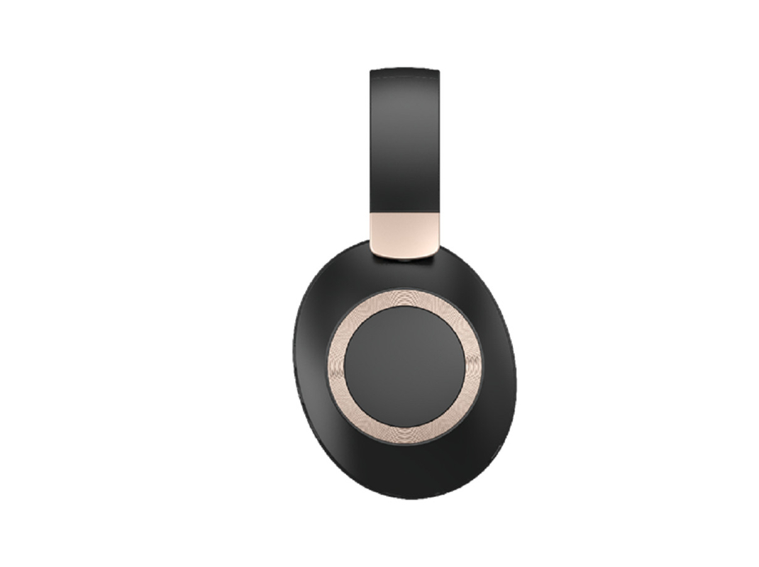 ANC Bluetooth 5.4 Наушники 23dB Отмена шума 12-часовая батарея Сдвижный дизайн с микрофоном Для поездников Любители музыки