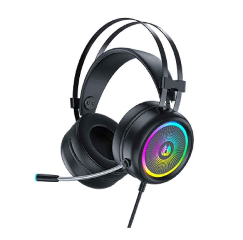 Bluetooth-наушники 16.8M RGB цвета 7.1 Звуковые эффекты 20Hz-20kHz Диапазон частот Φ50mm Спикер 6.0*5.0mm Всенаправленный микрофон для геймеров