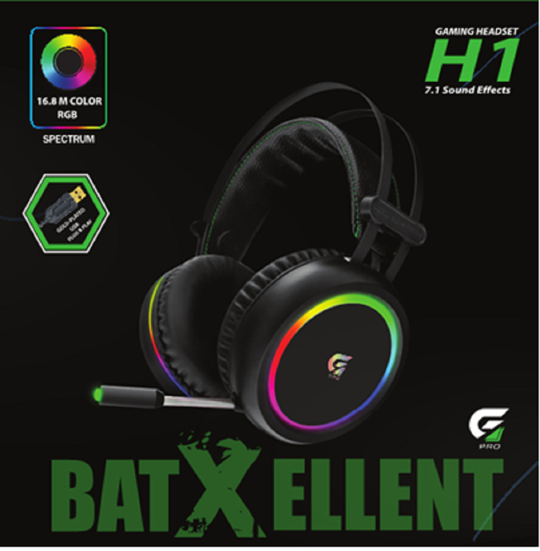 Bluetooth-наушники 16.8M RGB цвета 7.1 Звуковые эффекты 20Hz-20kHz Диапазон частот Φ50mm Спикер 6.0*5.0mm Всенаправленный микрофон для геймеров