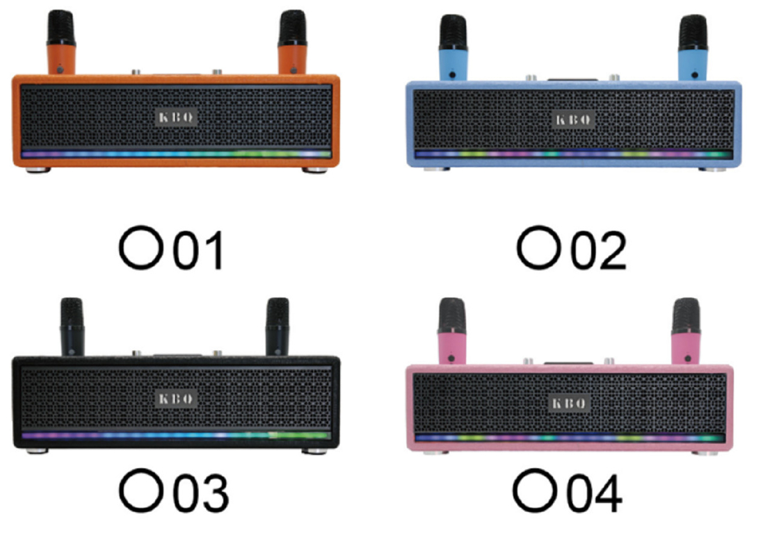 Двойные усилители LTK53101 2,5-дюймовые громкоговорители полного диапазона 40 мм Твитер 2400mAh батарея светодиодная световая лента с металлической решеткой BT 5.3