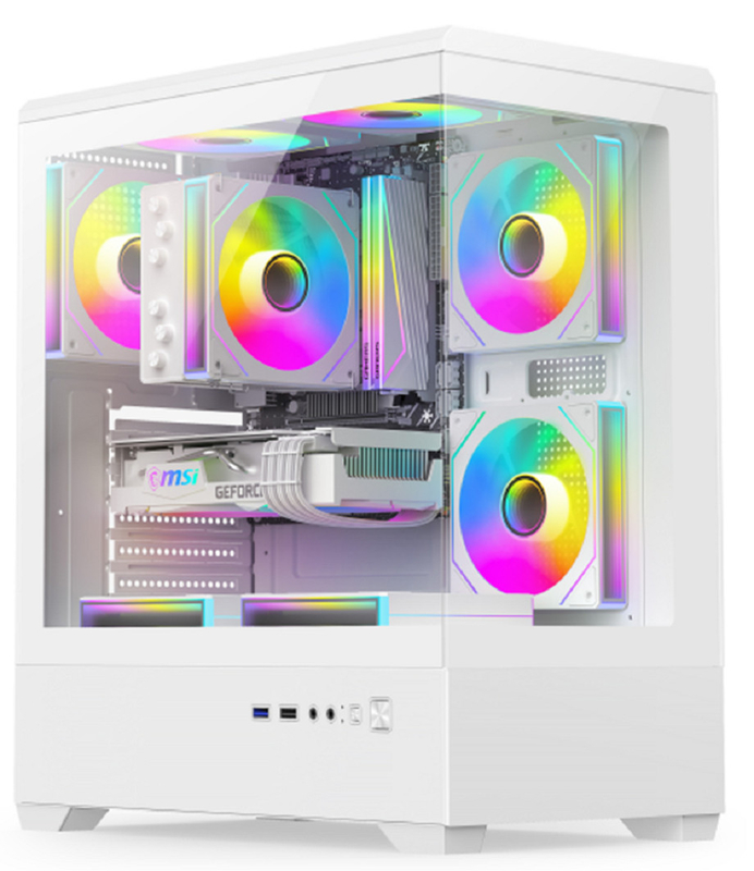 Полный размер совместимая архитектура поддерживающая E-ATX/ATX материнские платы 330 мм графические карты 240 мм верхний монтаж водоохлаждающей сетки компьютерный чехол