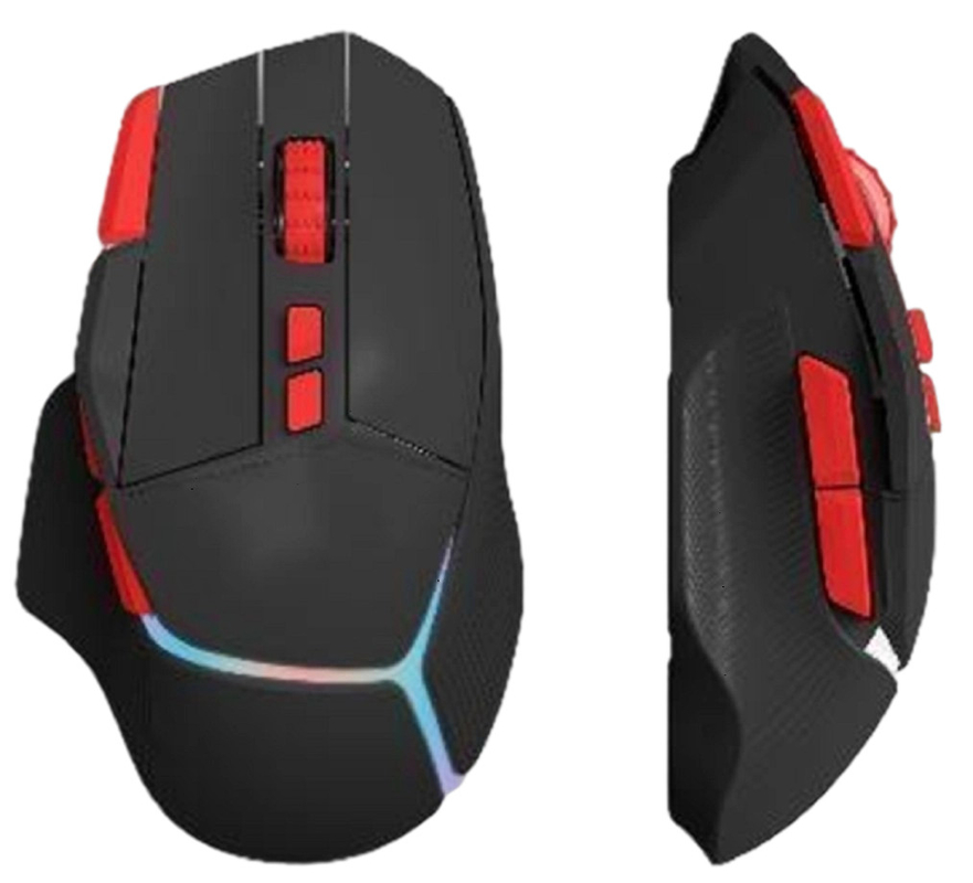 8000 DPI 58g Ультралегкая 9D Эргономическая игровая мышь Масляная лазерная гравировка Логотип Противопоточный и антискользящий