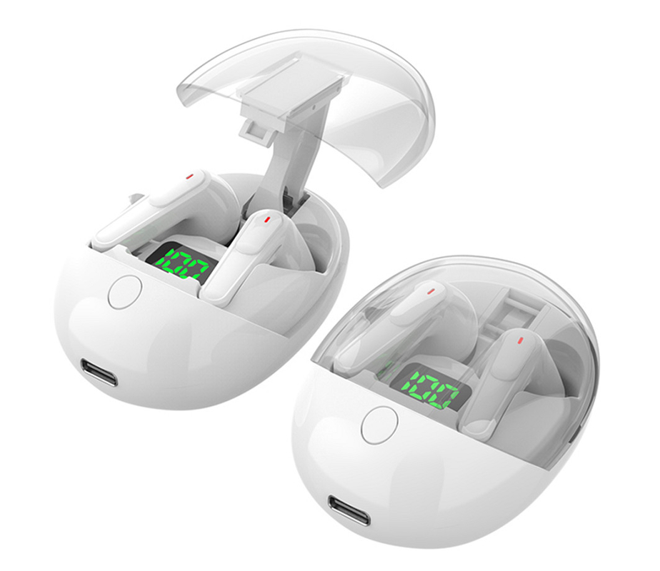 ETEK TWS Headset Single Ear 32 × 18,5 × 19,5 мм F10 Спикер типа-C быстрая зарядка цветовая коробка