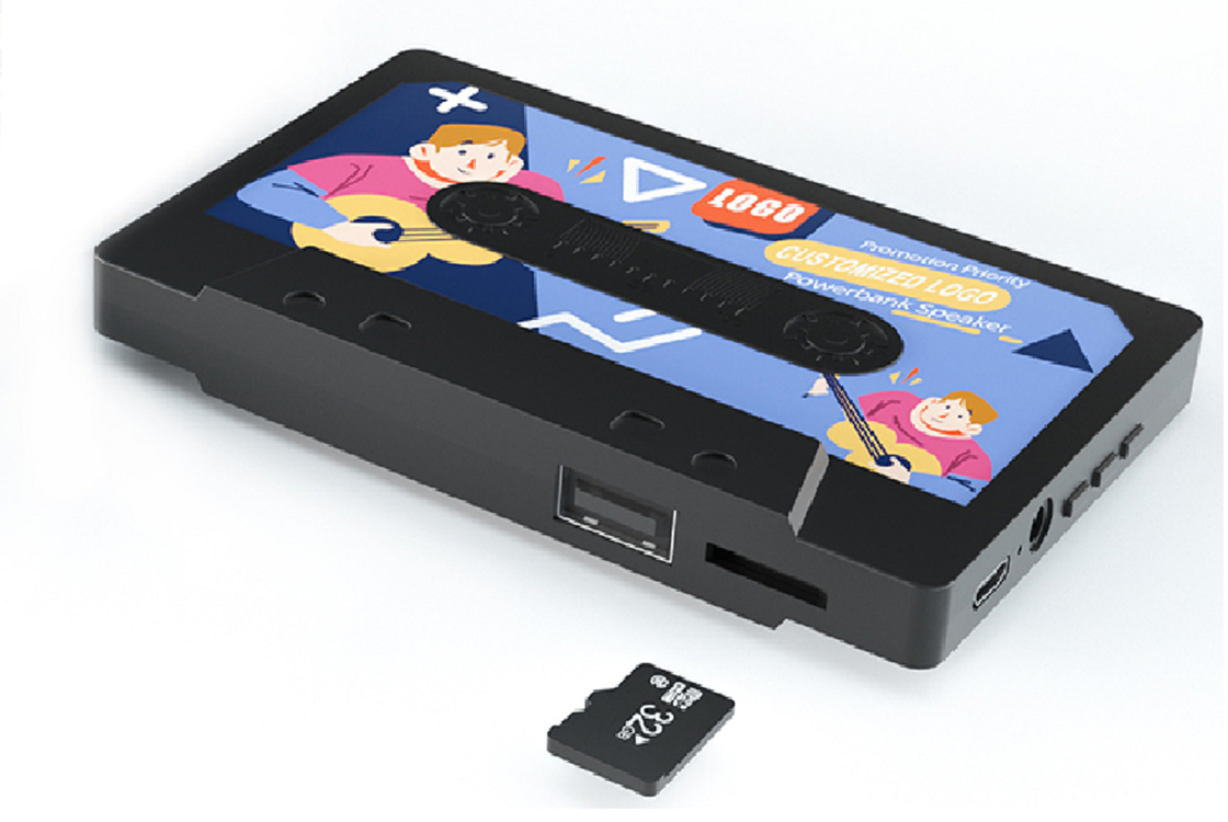 Bluetooth 5.0 TF Карта FM Радио Поддерживает 32 ГБ Карту памяти 19 мм Полная частота Спикер Минималистский бизнес-стиль