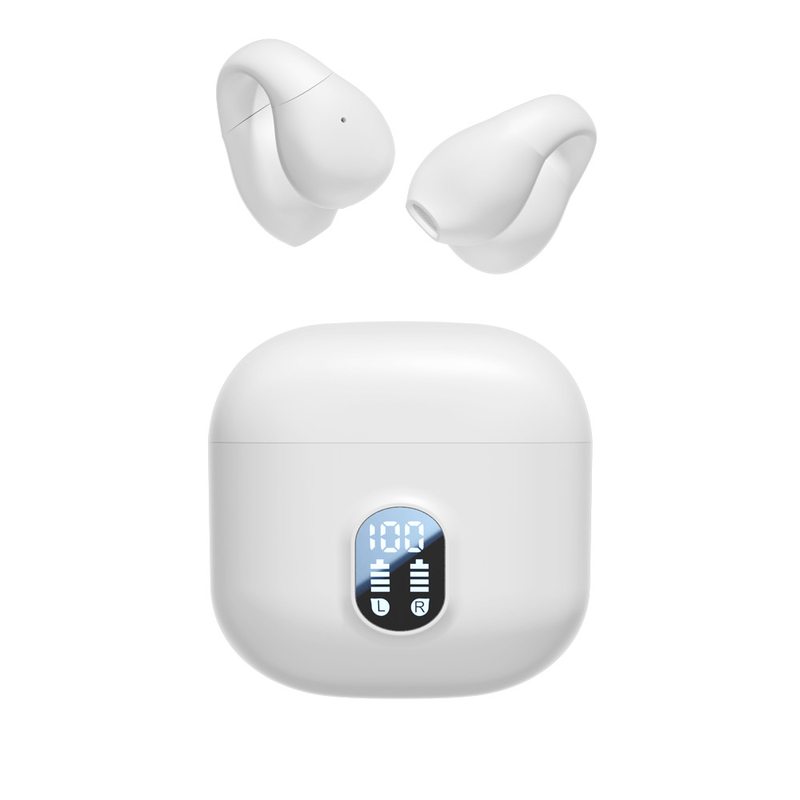Bluetooth 5.4 TWS-наушники с кодеками AAC и SBC, 6 часов работы и зарядный кейс 200 мАч для поездок на работу, спорта и бизнеса