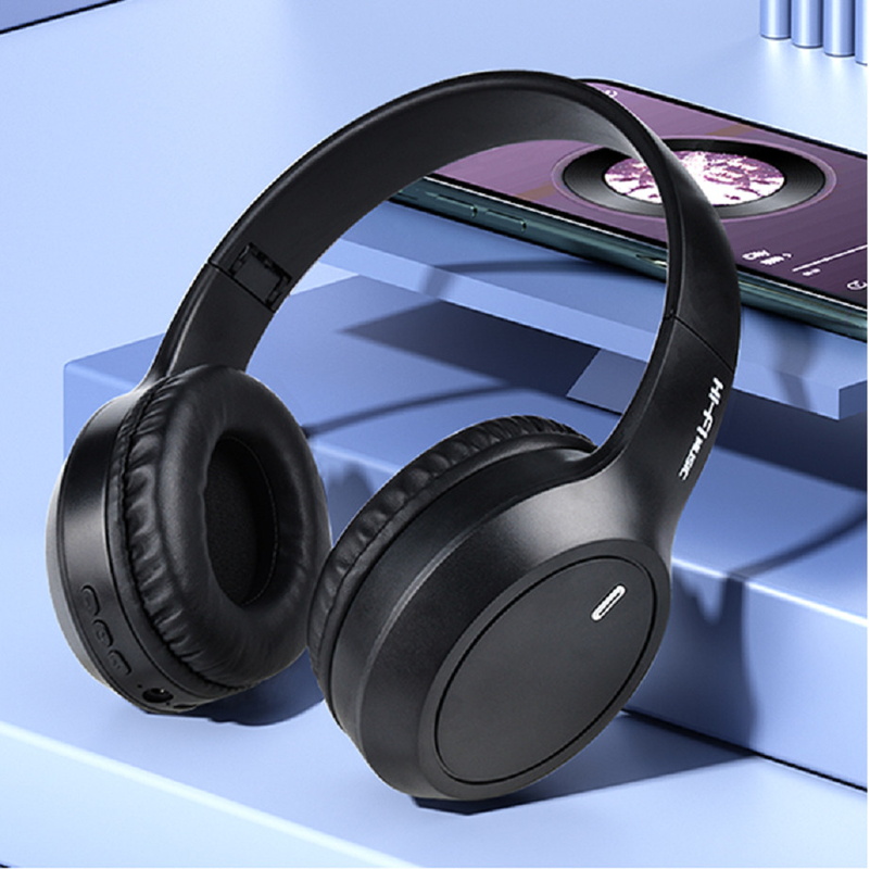 Bluetooth-наушники Bluetooth 5.3, аккумулятор 150 мАч, динамик 40 мм, чувствительность 105 дБ, поддержка HFP, HSP, A2DP, AVRCP