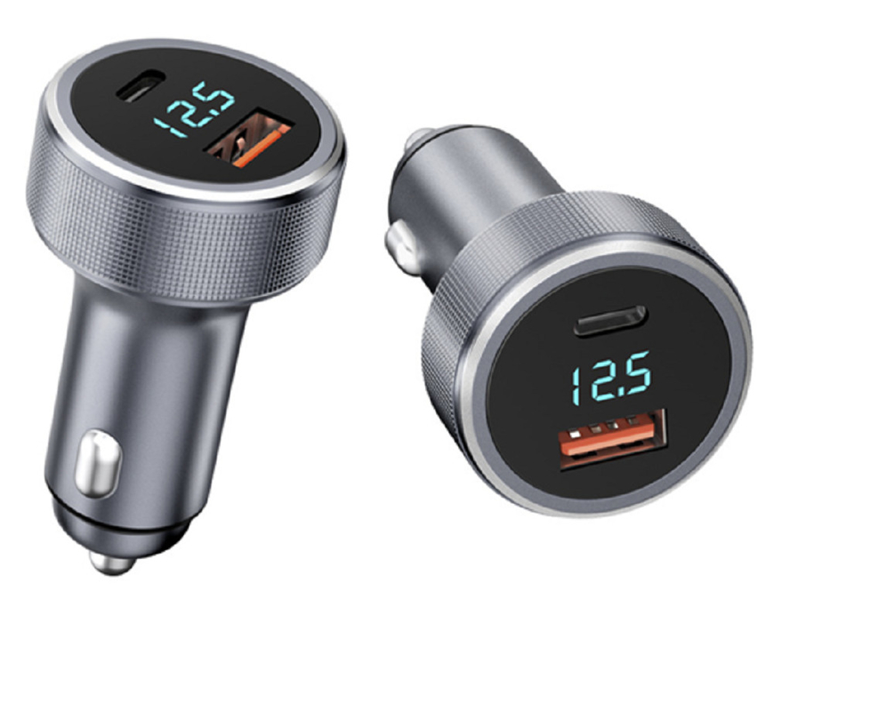 Двухпортовое быстрое зарядное устройство USB-C PD 30 Вт + USB-A QC 18 Вт, поддержка нескольких протоколов PD/QC/PPC, алюминиевый сплав + пластиковый корпус
