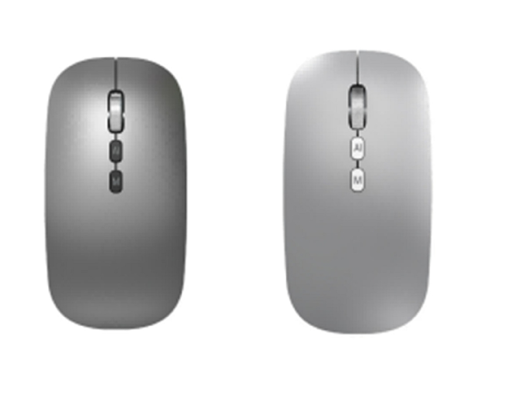 2.4G беспроводная и Bluetooth ИИ мышь регулируемые настройки DPI 800/1200/1600 Продолжительность жизни до 5 миллионов кликов.
