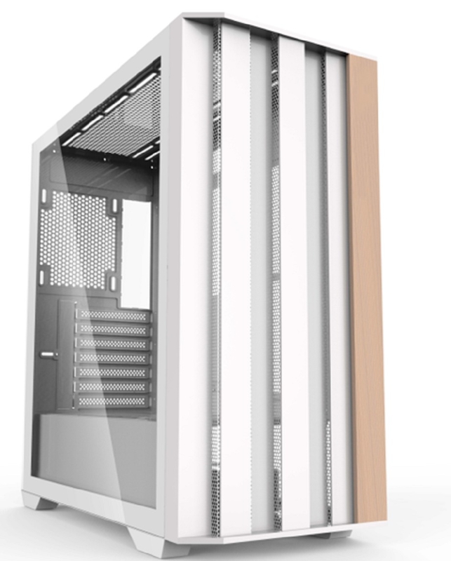 EATX Full-Tower Gaming Case SPCC+ABS+Wood Structure Front Dual USB 1.0+USB 3.0+Type-C Опциональная поддержка трехкратного охлаждения водой