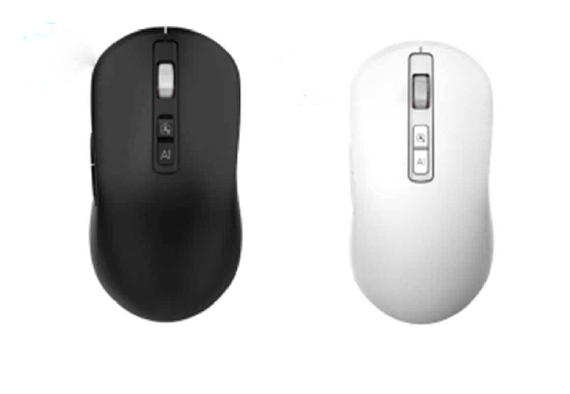 2.4G+Bluetooth ИИ-мышка с 7 кнопками 1200-2400DPI регулировка 3.7V/400mA батарея