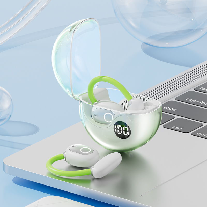 ETEK Bluetooth 5.4 TWS наушники с чувствительностью 115 дБ, 40 мАч наушники + 200 мАч корпус (защитная панель), F13 динамик