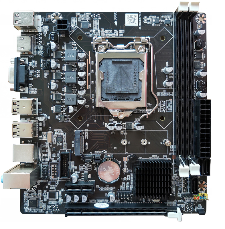 ETEK Материнская плата предлагает двойной канал DDR3 1066/1333 SDRAM До 8 ГБ включает PCIe слоты M.2 Хранение Некоторые порты SATA + USB