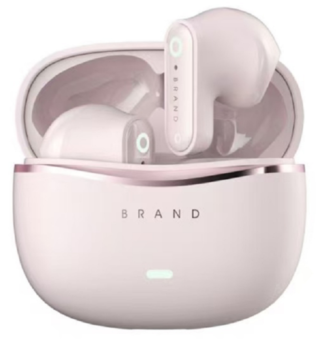 Беспроводные TWS наушники, Bluetrum 5756T, динамик 13 мм, дальность 10 м, время работы 4 ч, кейс 25 мАч + 180 мАч, черный/белый/розовый