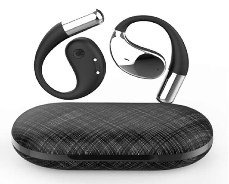 OWS Bluetooth Earbuds, чип AB5656C, драйвер 14 мм, время игры 3 часа, батарея 30 мАч + 300 мАч, HSP/HFP/A2DP/AVRCP, дальность 10 м, 3 цвета