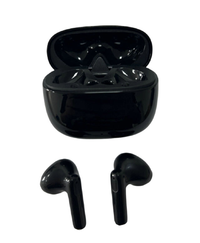 TWS-наушники с зарядным кейсом 300 мАч, TWS Bluetooth 5.3, драйвер F10, 5 часов работы, зарядка Type-C, 30+300 мАч, черный