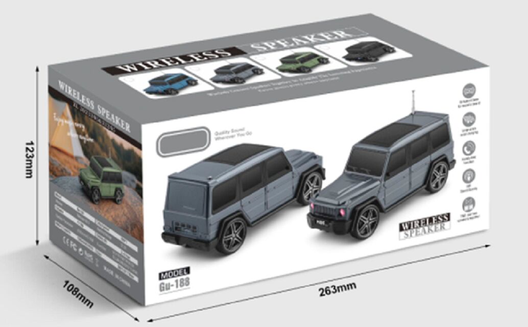 Автомобильный солнечный динамик Bluetooth, JL 5.3, 10 Вт, 1200 мАч, ABS+Железная сетка, 4 цвета