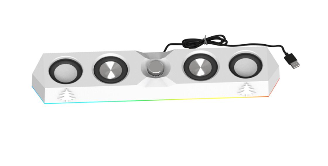 Светодиодные Bluetooth-колонки, JieLi V5.4, 6 Вт стерео, динамики 2