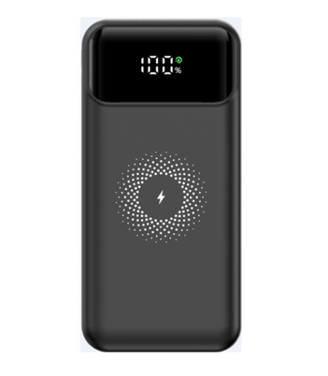 20000mAh Power Bank,PD 22.5W, 15W беспроводной, двойной тип-C/USB, стройный